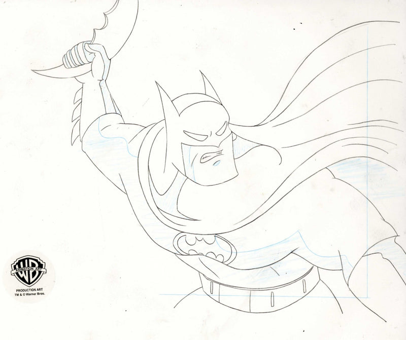 Batman The Animated Series Original Production Drawing: Batman - Choice Fine Art