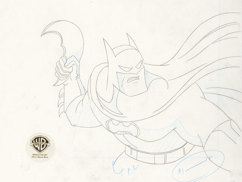 Batman The Animated Series Original Production Drawing: Batman - Choice Fine Art