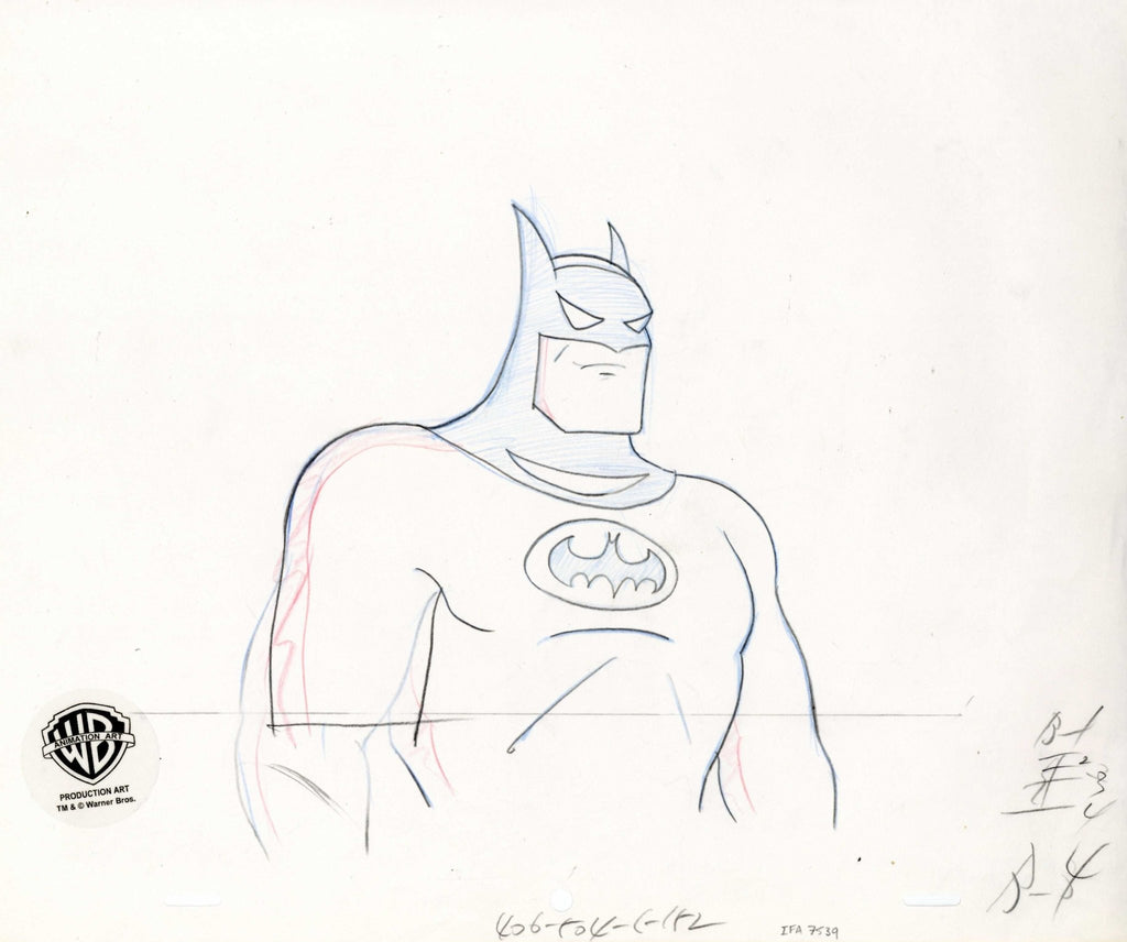 Batman The Animated Series Original Production Drawing: Batman - Choice Fine Art