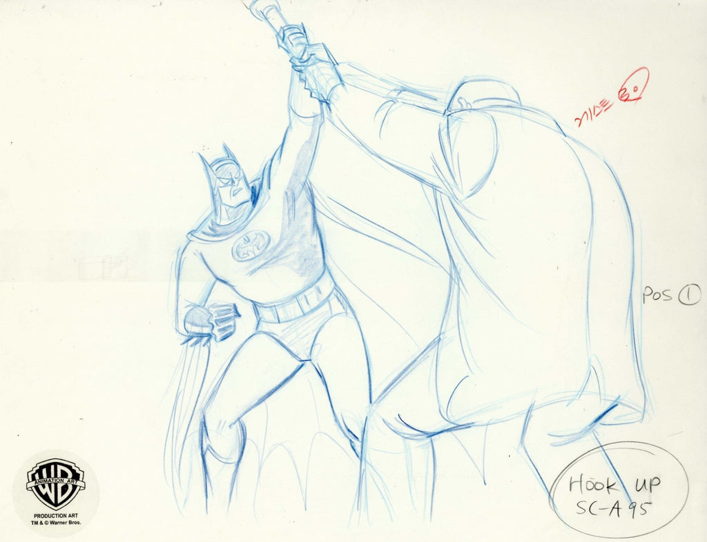 Batman The Animated Series Original Production Drawing: Batman - Choice Fine Art