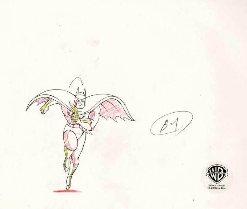 Batman The Animated Series Original Production Drawing: Batman - Choice Fine Art