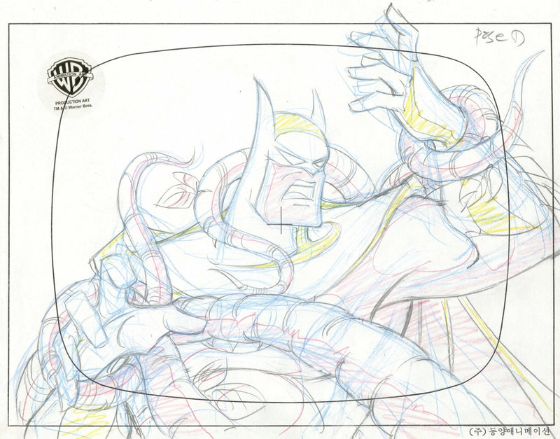 Batman The Animated Series Original Production Drawing: Batman - Choice Fine Art