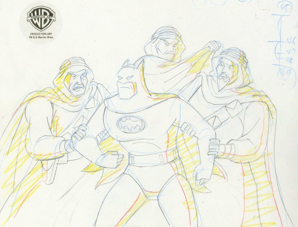 Batman The Animated Series Original Production Drawing: Batman - Choice Fine Art