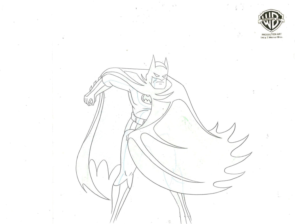 Batman The Animated Series Original Production Drawing: Batman - Choice Fine Art