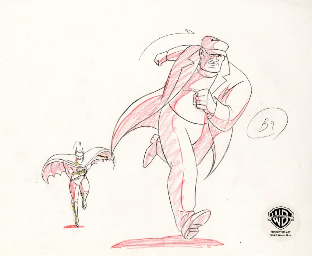 Batman The Animated Series Original Production Drawing: Batman - Choice Fine Art