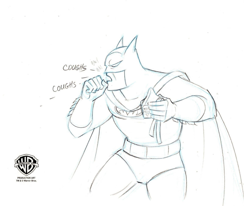 Batman The Animated Series Original Production Drawing: Batman - Choice Fine Art