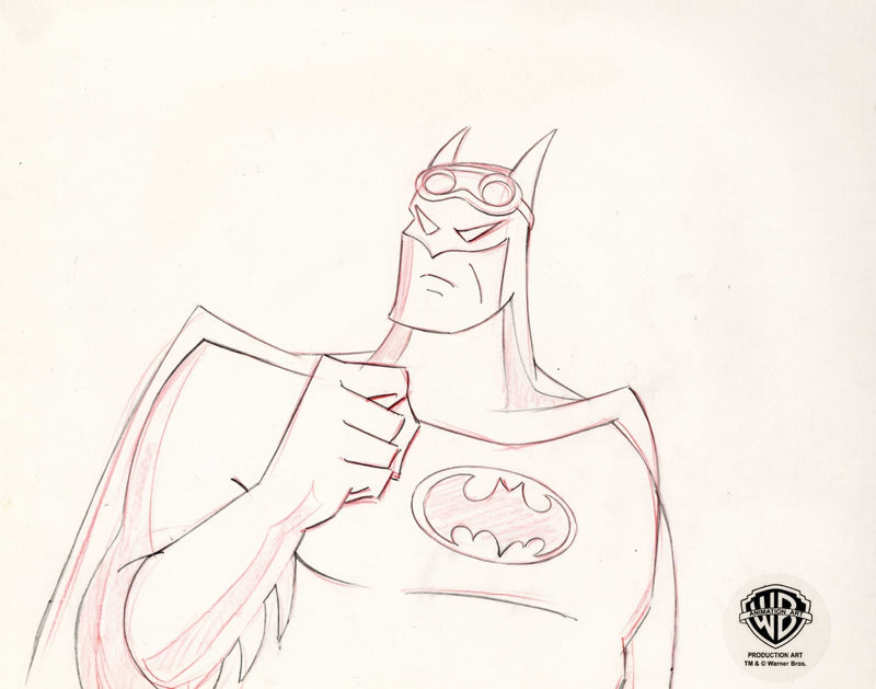 Batman The Animated Series Original Production Drawing: Batman - Choice Fine Art