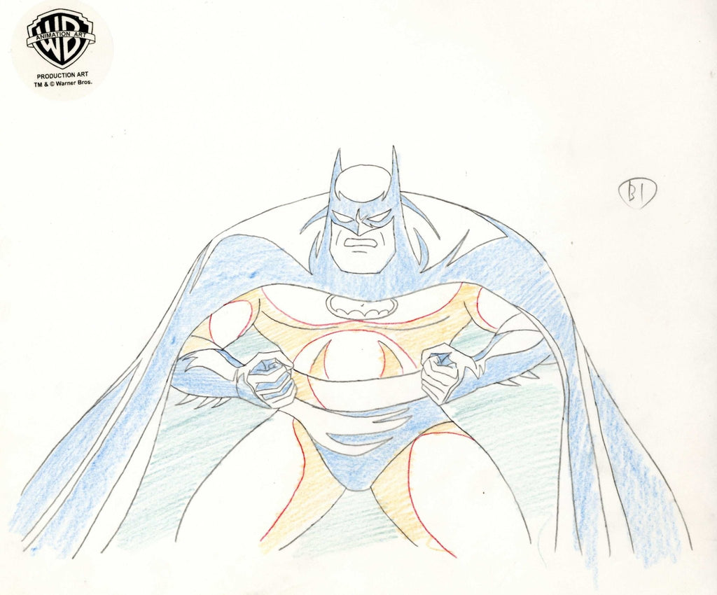 Batman The Animated Series Original Production Drawing: Batman - Choice Fine Art