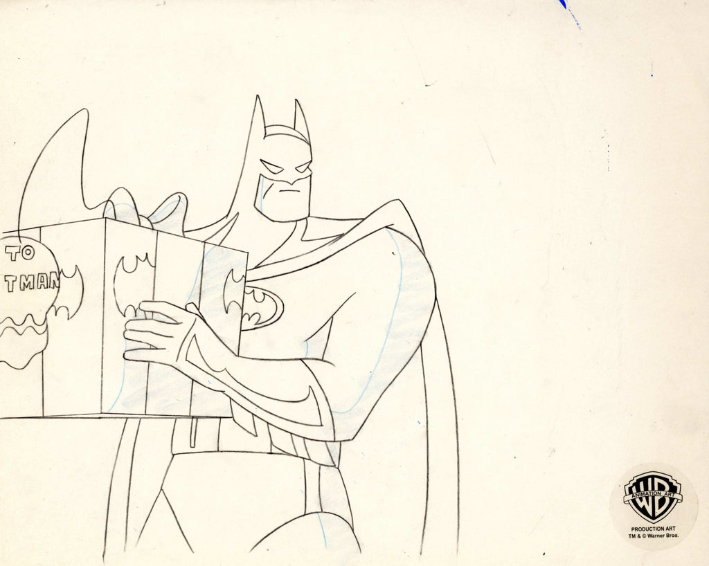 Batman The Animated Series Original Production Drawing: Batman - Choice Fine Art