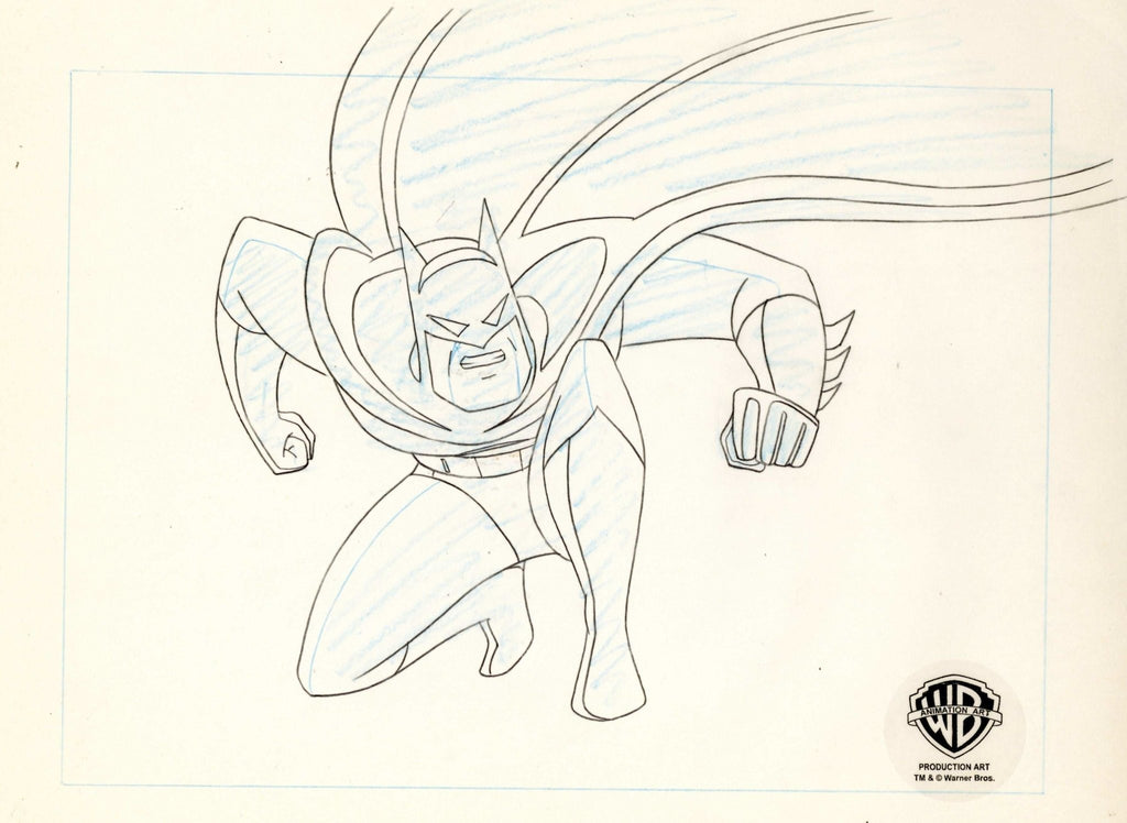 Batman The Animated Series Original Production Drawing: Batman - Choice Fine Art