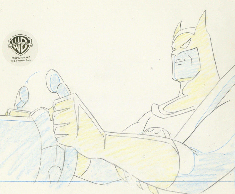 Batman The Animated Series Original Production Drawing: Batman - Choice Fine Art