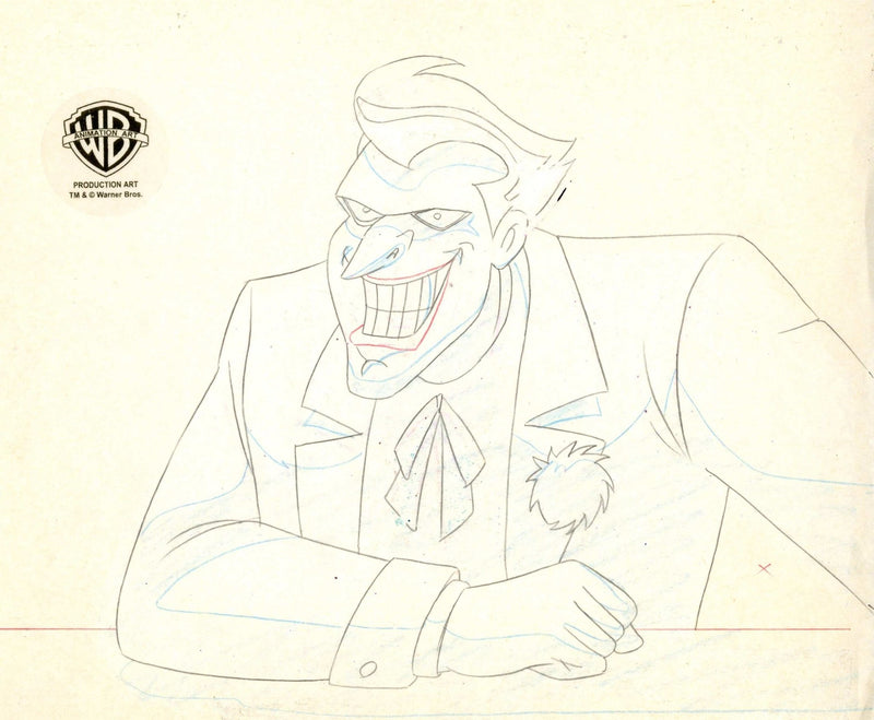 Batman The Animated Series Original Production Drawing: Joker - Choice Fine Art