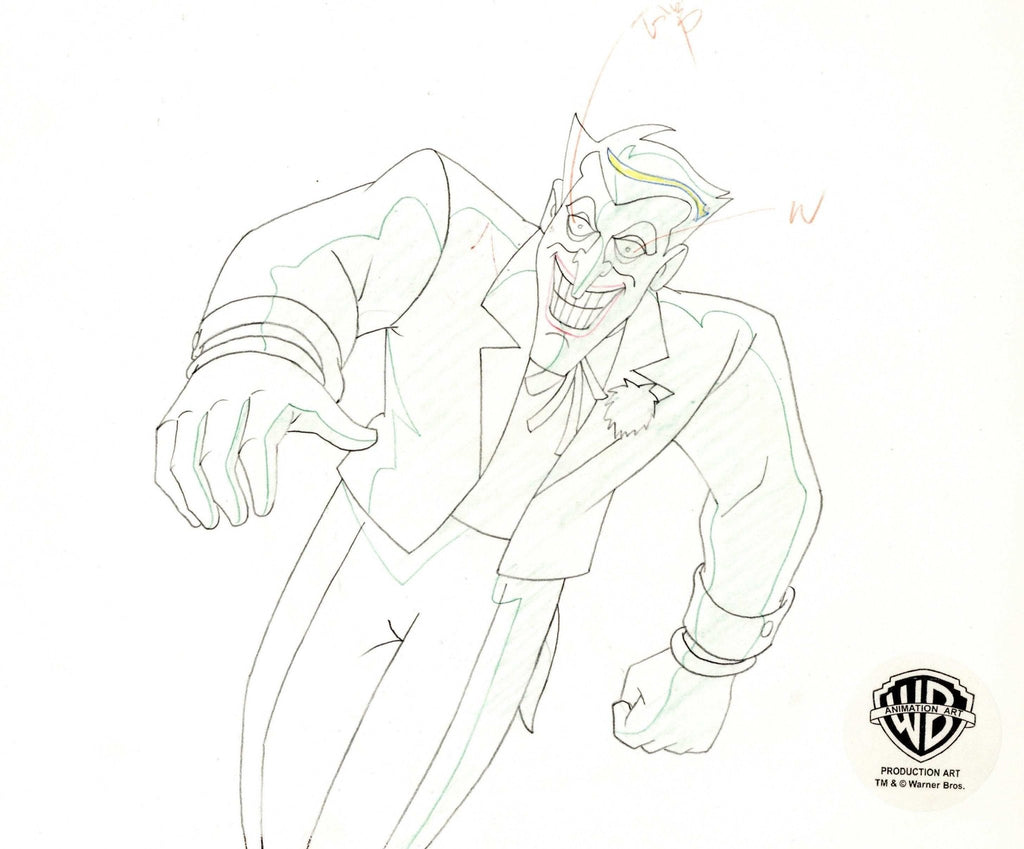 Batman The Animated Series Original Production Drawing: Joker - Choice Fine Art