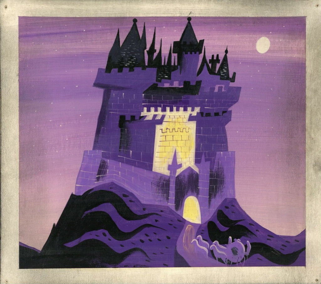 Cinderella Original Concept Painting: The Castle and Coach - Choice Fine Art