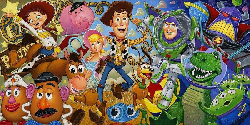 Disney Limited Edition: Cast Of Toys - Choice Fine Art