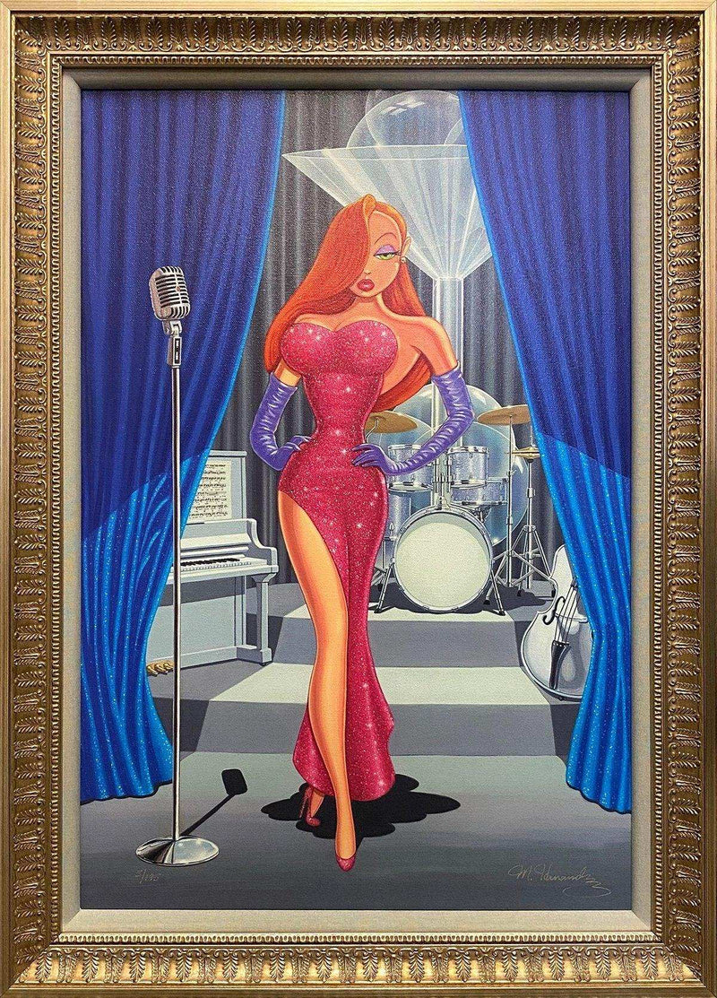 Disney Limited Edition: Diva In A Red Dress - Choice Fine Art