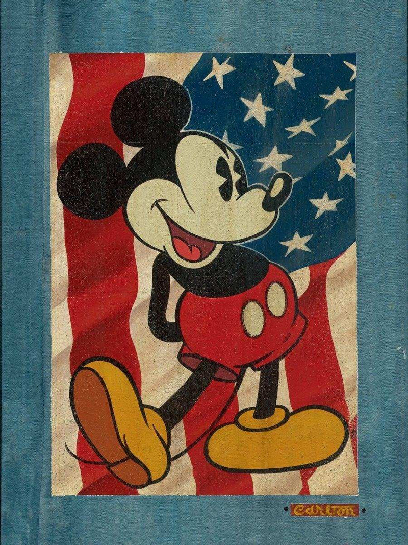 Disney Limited Edition: Red, White And Blue Jeans - Choice Fine Art