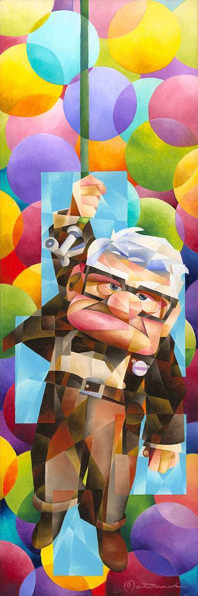 Disney Limited Edition: Up Goes Carl - Choice Fine Art