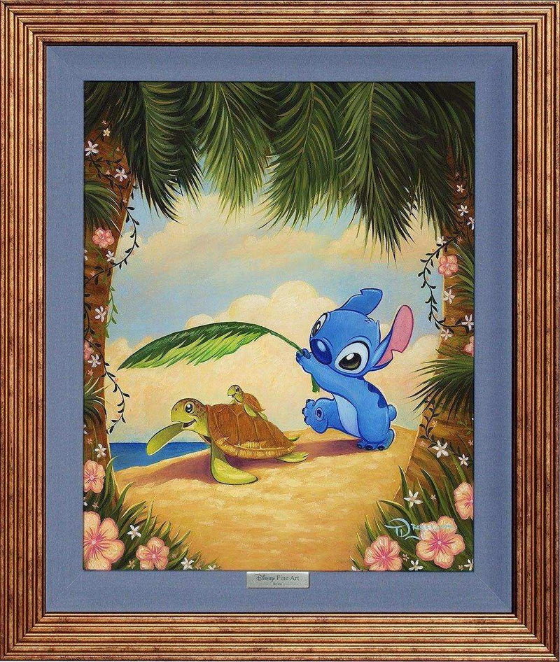 Disney Silver Series: Mahalo Stitch - Choice Fine Art