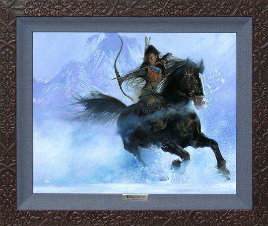 Disney Silver Series: The Point Of Her Arrow - Choice Fine Art