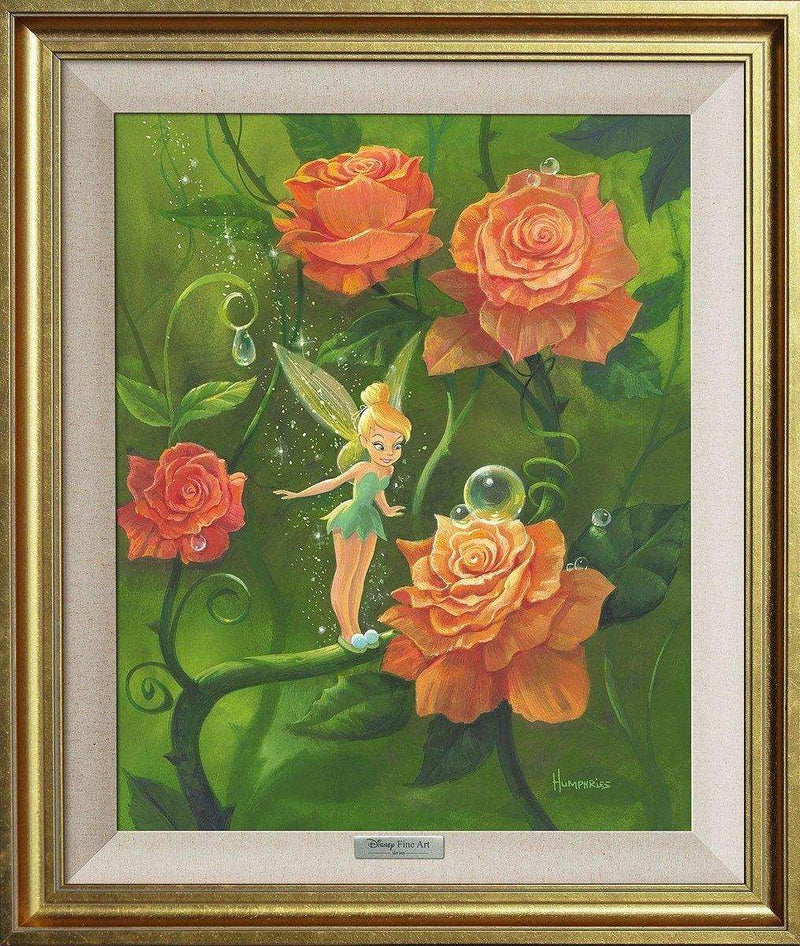 Disney Silver Series: Tinker Bell's Garden - Choice Fine Art