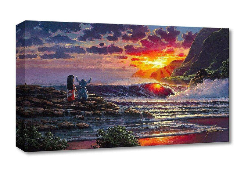 Disney Treasures: Lilo And Stitch Share A Sunset - Choice Fine Art