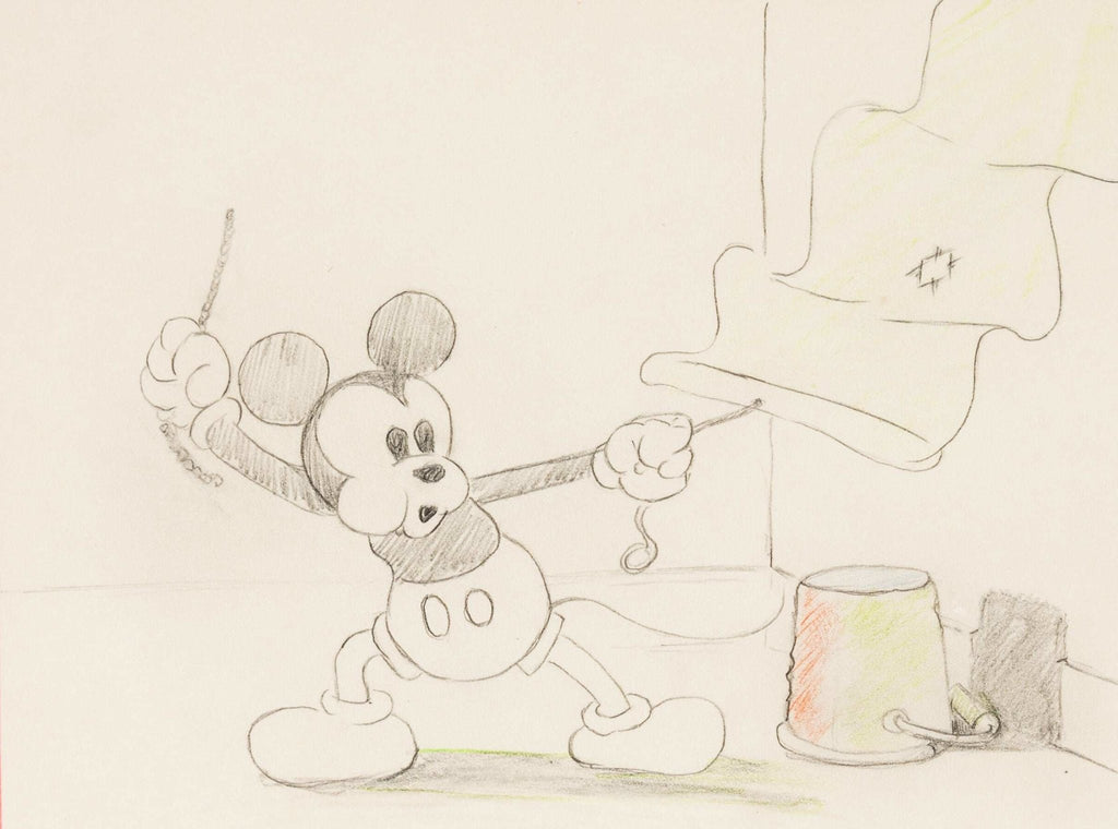 Gulliver Mickey Mouse Layout Drawing - Choice Fine Art