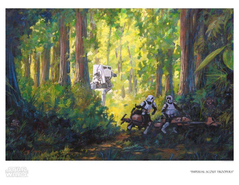 Imperial Scout Troopers - Choice Fine Art