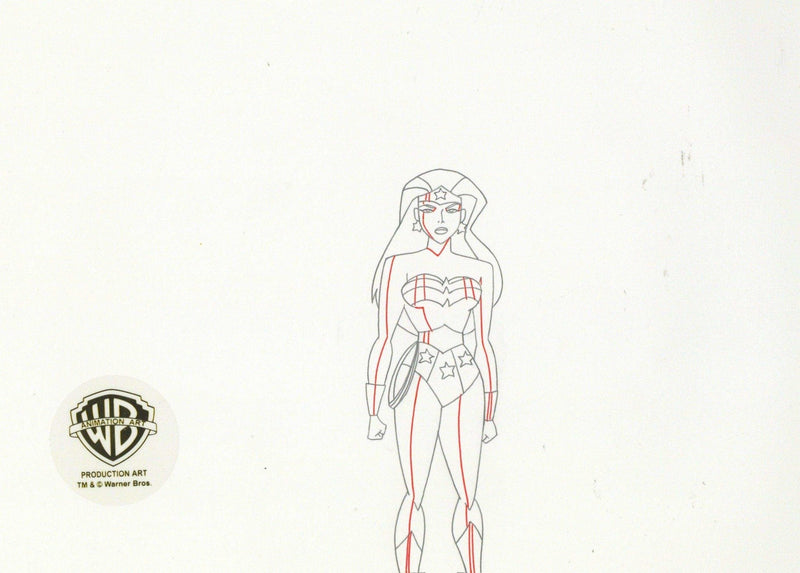 Justice League Original Production Drawing: Wonder Woman - Choice Fine Art