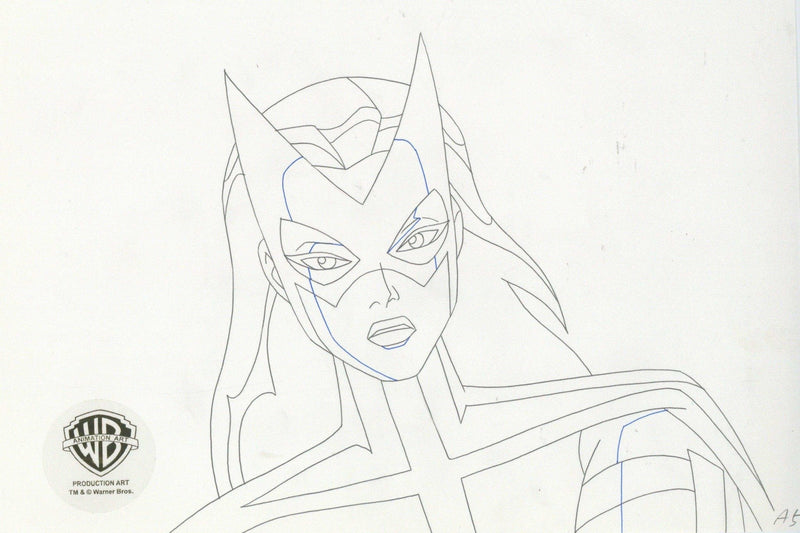 Justice League Unlimited Original Production Drawing: Huntress - Choice Fine Art