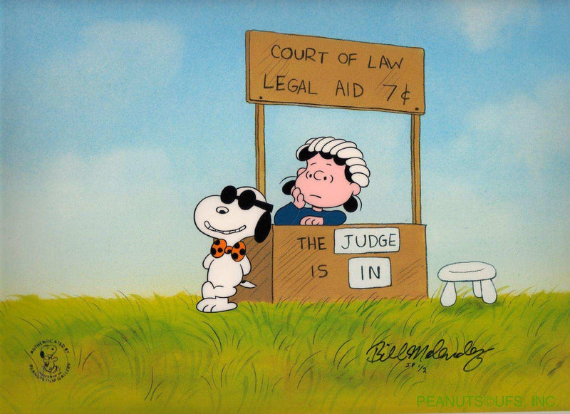 Legal Beagle Vs. Judge Lucy - Choice Fine Art
