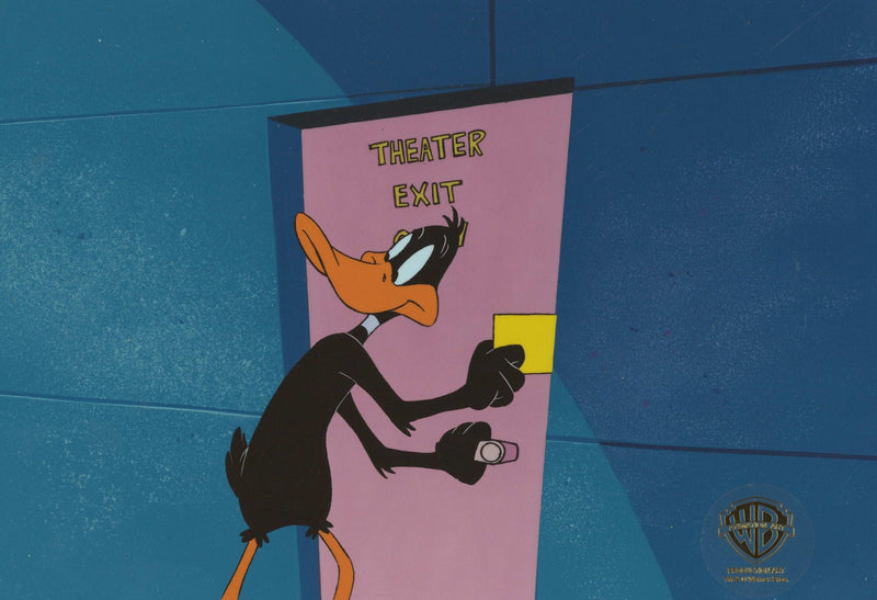 Looney Tunes Original Production Cel Signed By Darrell Van Citters: Daffy - Choice Fine Art