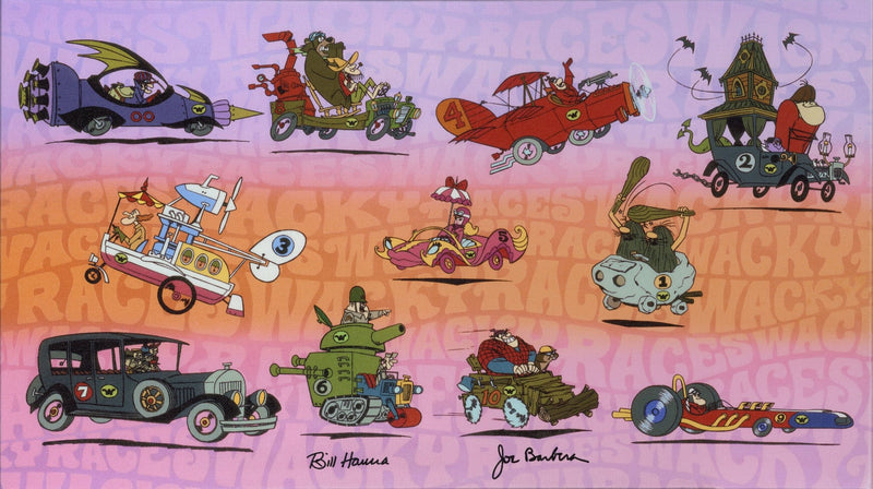 Mighty Mini Collection: The Wacky Races - Choice Fine Art