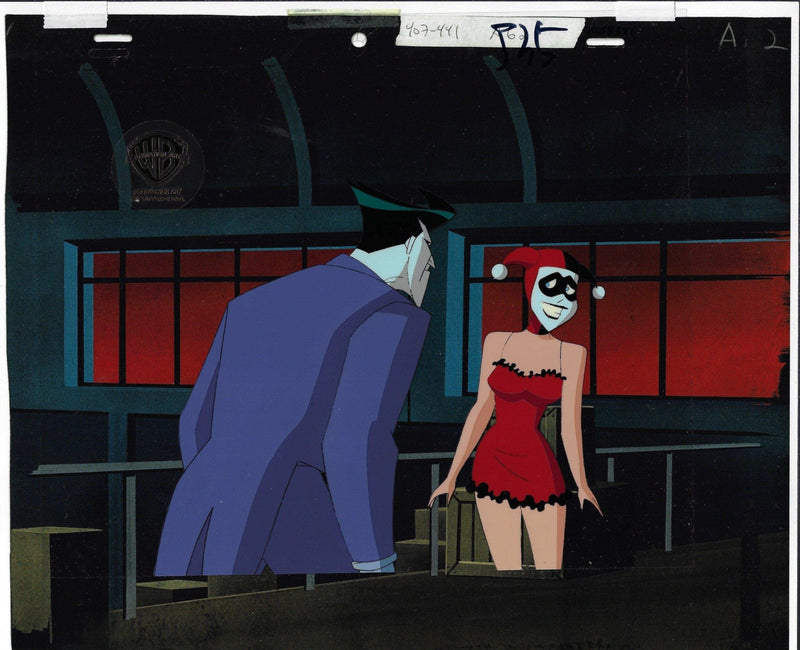 New Adventures Of Batman Production Cel: Joker And Harley Quinn - Choice Fine Art