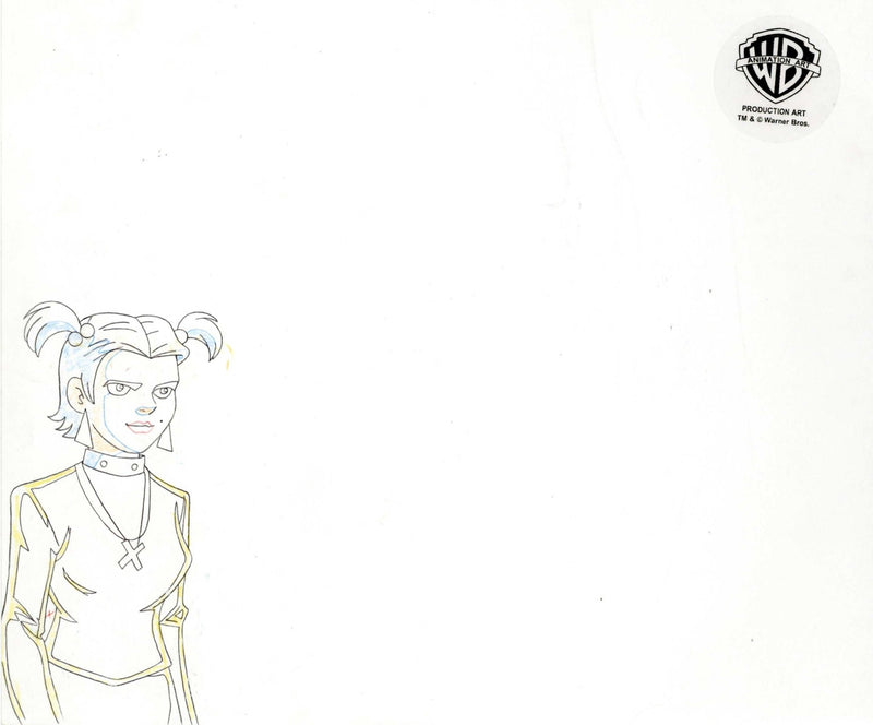 Scooby-Doo and the Witch's Ghost Original Production Cel with Matching Drawing: The Hex Girls - Choice Fine Art