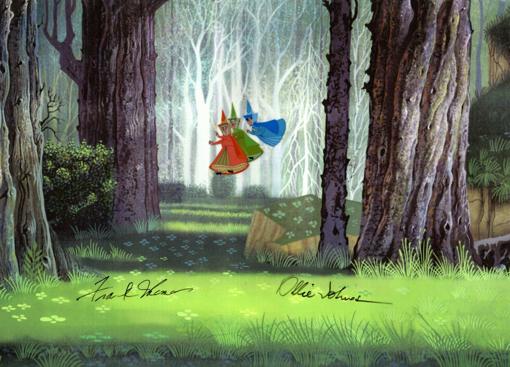 Sleeping Beauty Original Production Cel: The Fairies - Choice Fine Art