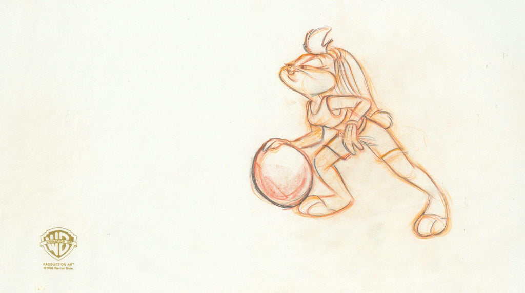 Space Jam Original Production Drawing: Lola Bunny - Choice Fine Art
