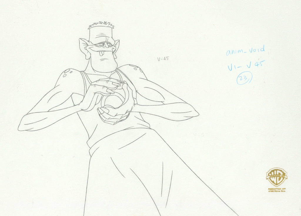 Space Jam Original Production Drawing: Monstar Blanko - Choice Fine Art