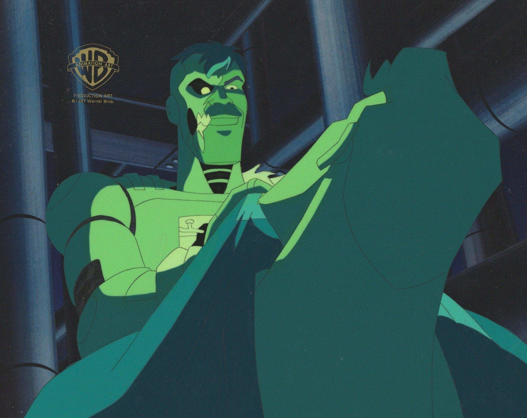 Superman the Animated Series Original Production Cel: Metallo and Superman - Choice Fine Art