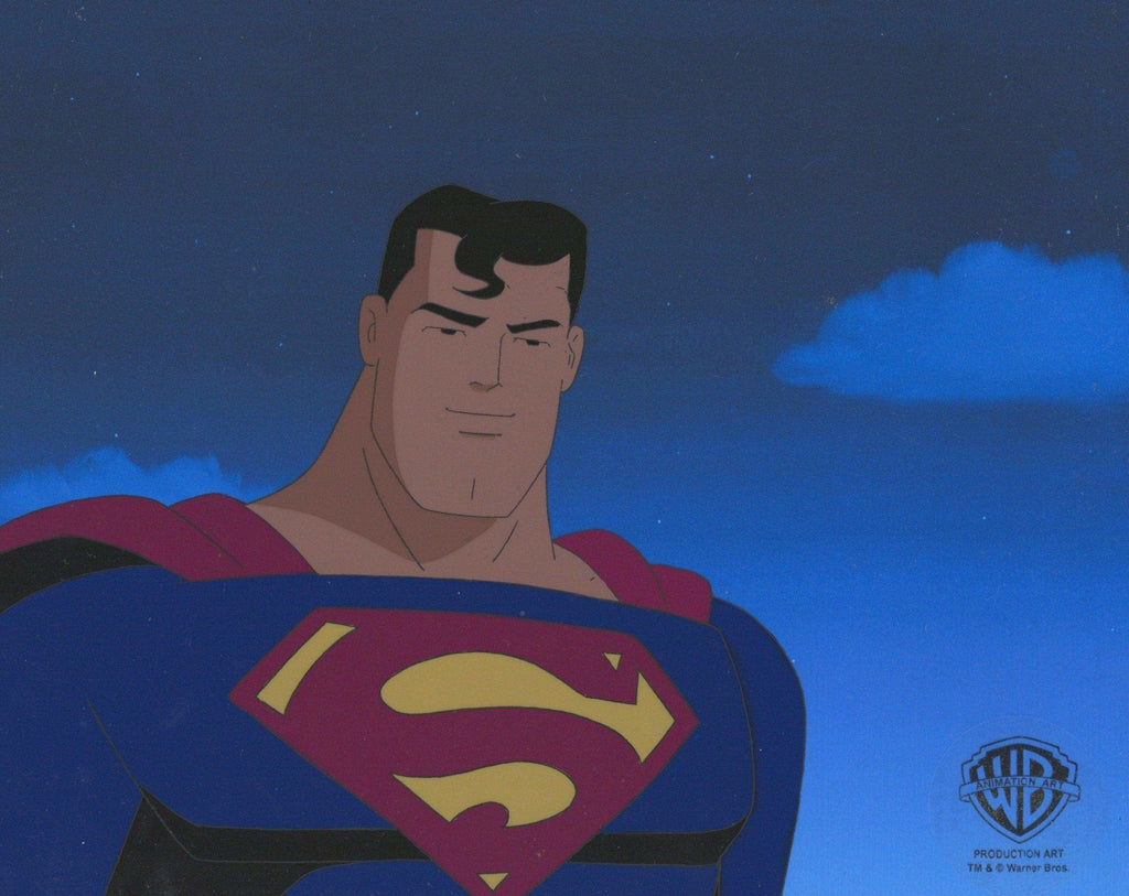 Superman the Animated Series Original Production Cel: Superman - Choice Fine Art