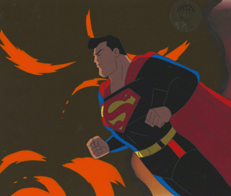 Superman the Animated Series Original Production Cel: Superman - Choice Fine Art