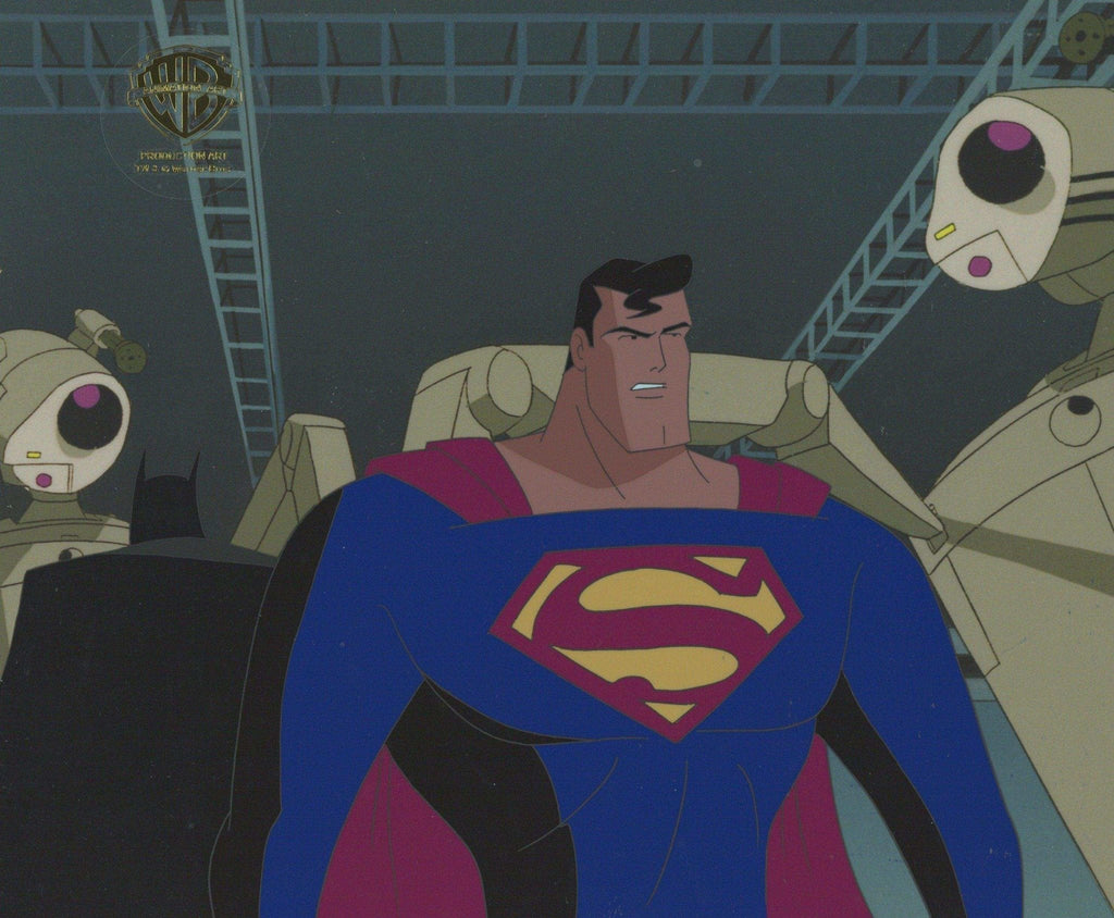 Superman the Animated Series Original Production Cel: Superman - Choice Fine Art