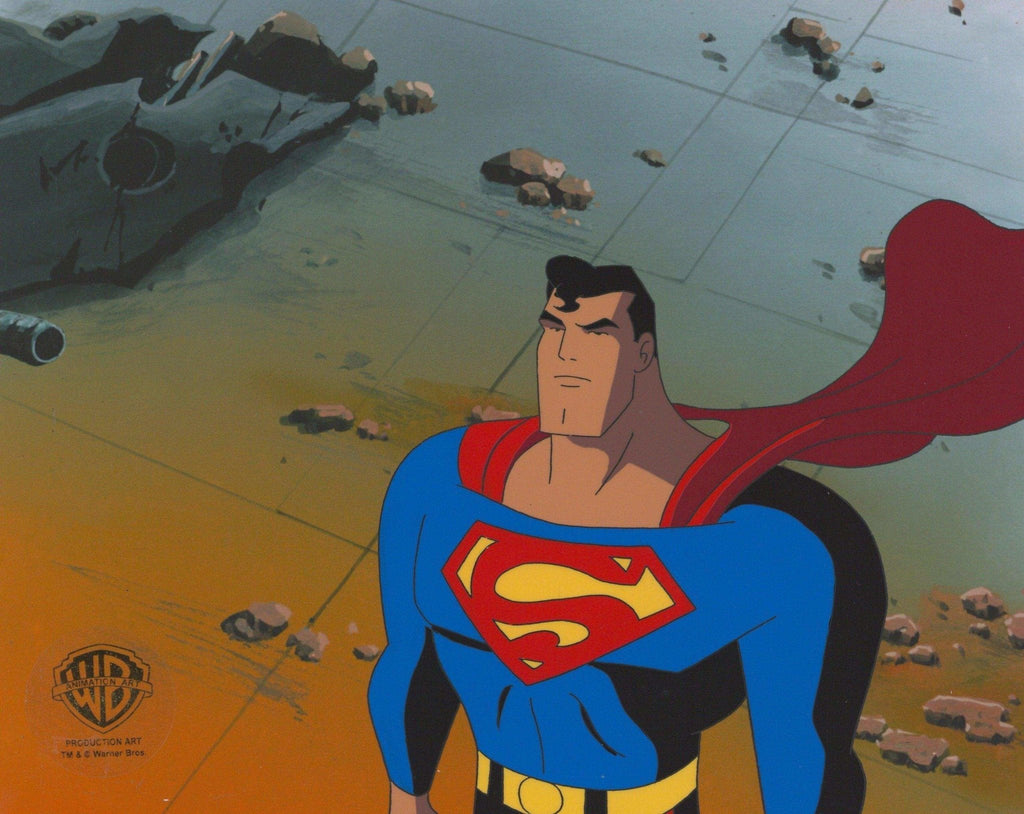 Superman the Animated Series Original Production Cel: Superman - Choice Fine Art