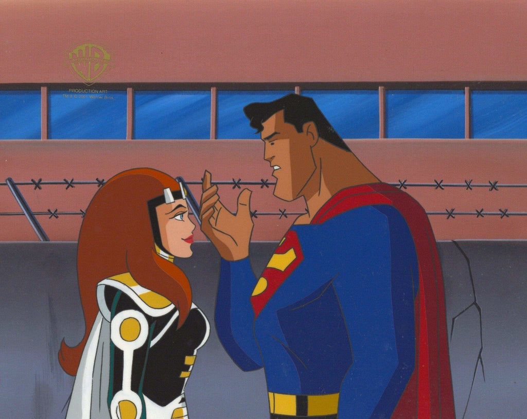 Superman the Animated Series Original Production Cel: Superman and Maxima - Choice Fine Art