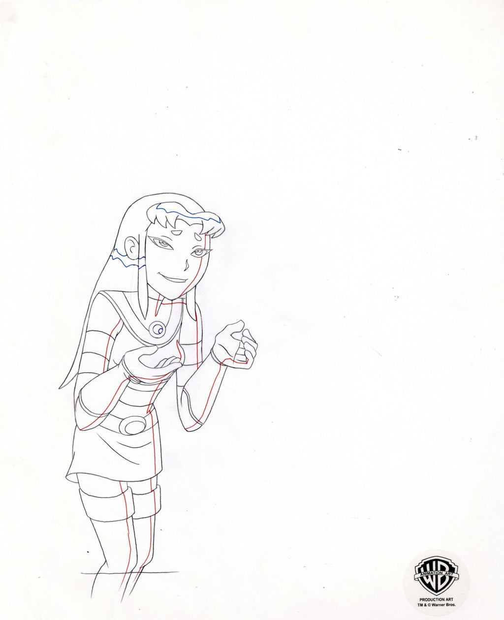 Teen Titans Original Production Drawing: Blackfire - Choice Fine Art