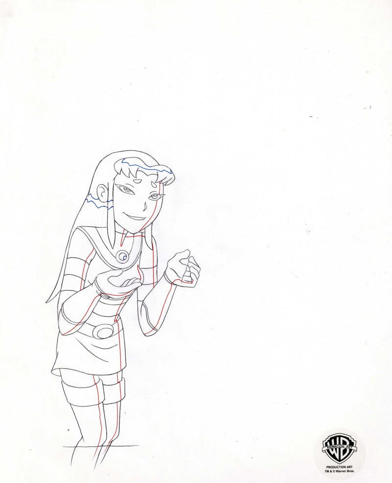 Teen Titans Original Production Drawing: Blackfire - Choice Fine Art