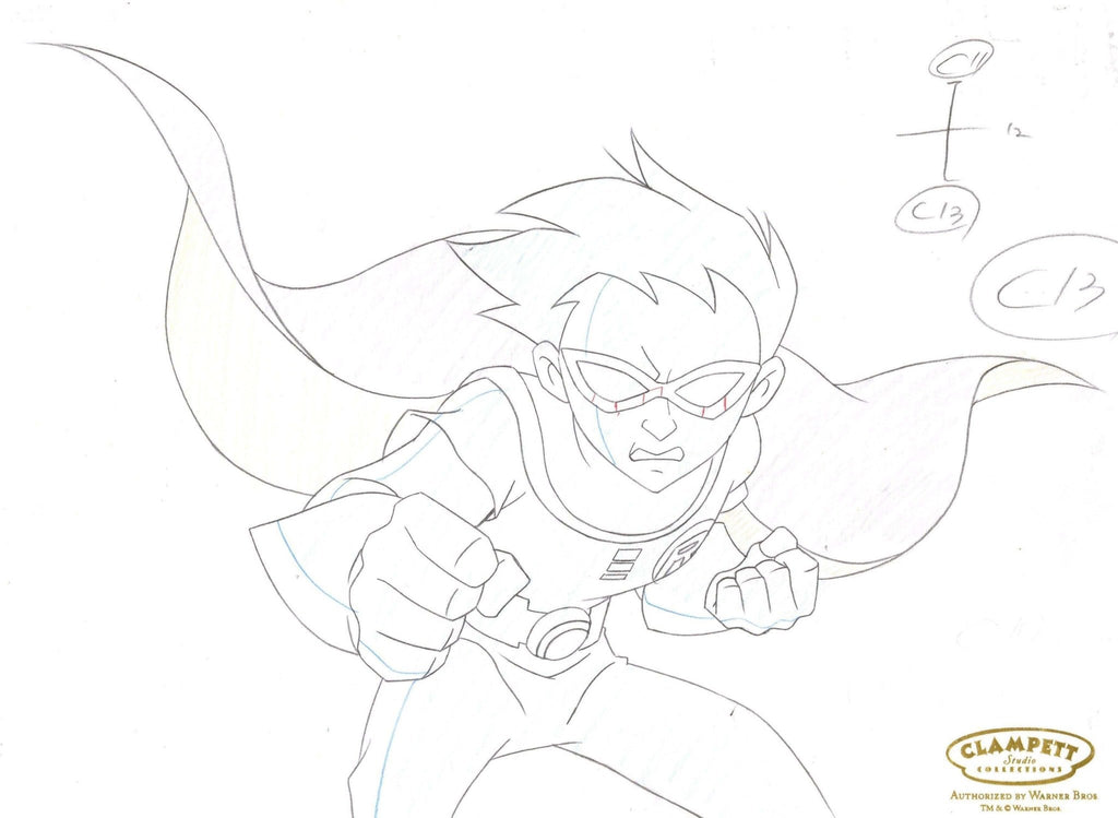 Teen Titans Original Production Drawing: Robin - Choice Fine Art