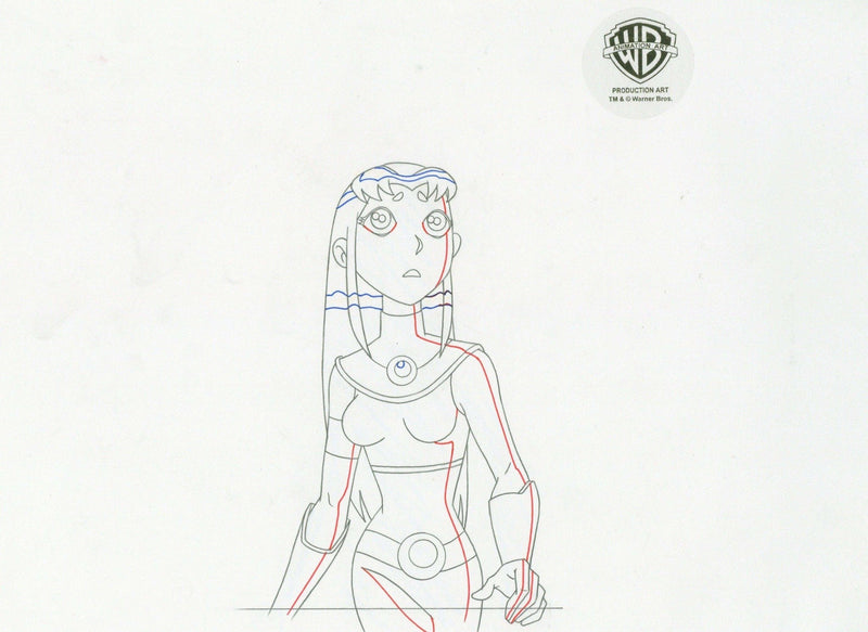 Teen Titans Original Production Drawing: Starfire - Choice Fine Art