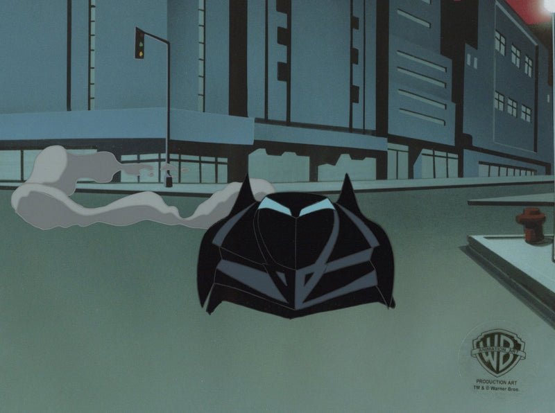 The New Batman Adventures Original Production Cel: Batmobile - Choice Fine Art