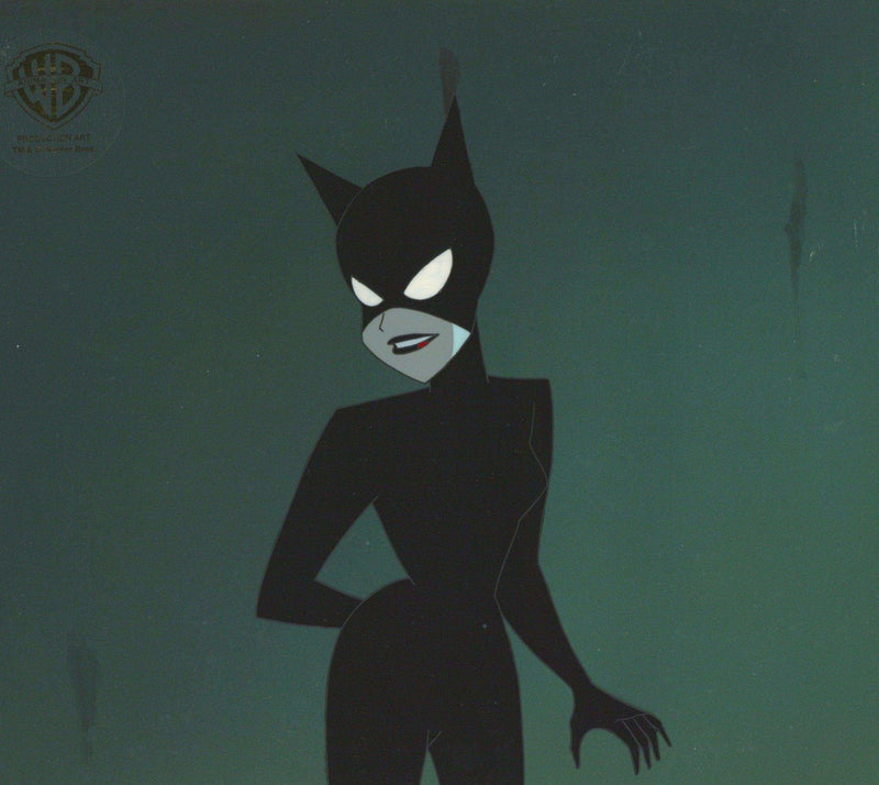 The New Batman Adventures Original Production Cel: Catwoman - Choice Fine Art